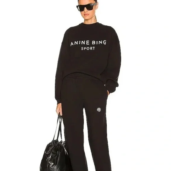 ANINE BING Logo Sweatshirt - Picture 2 of 11